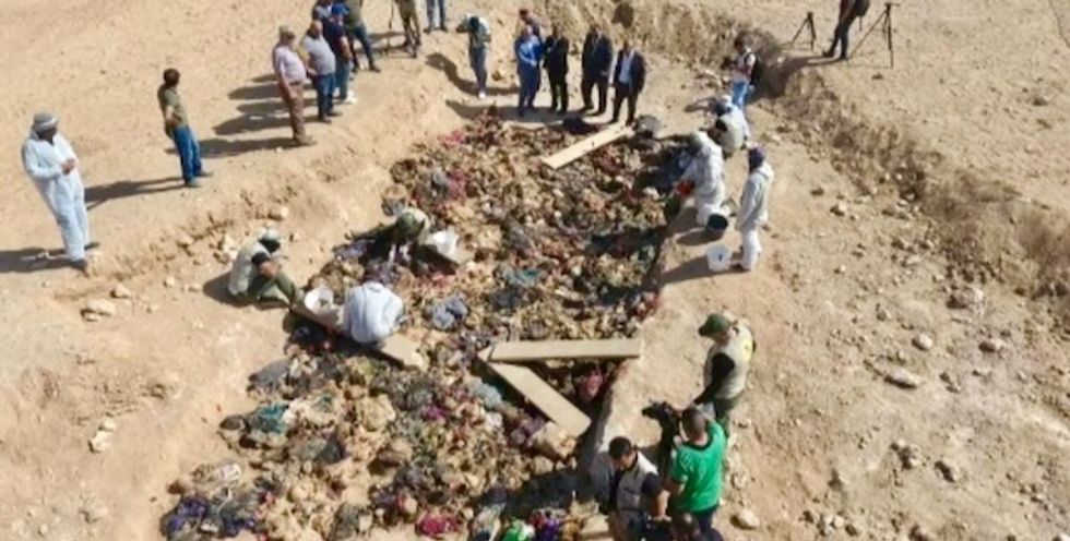 Iraq exhumes bodies thought to be Kurds killed by Saddam