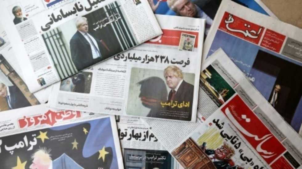 Boris Johnson gets blanket coverage in Iran as 'Britain's Trump'