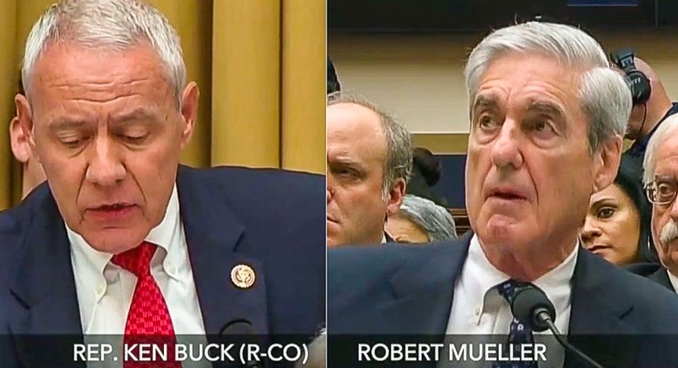 Mueller rattles GOPer by saying Trump can be indicted after leaving office: 'You could charge the president?'