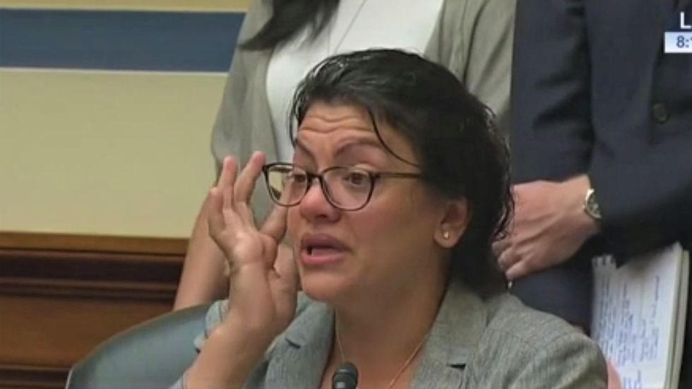 WATCH: Rashida Tlaib bursts into tears after woman shares her American health care horror story