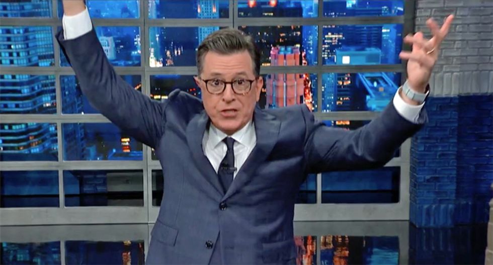 Stephen Colbert says Democratic debate 'was like watching the Seven Dwarves offering Snow White a poison apple'