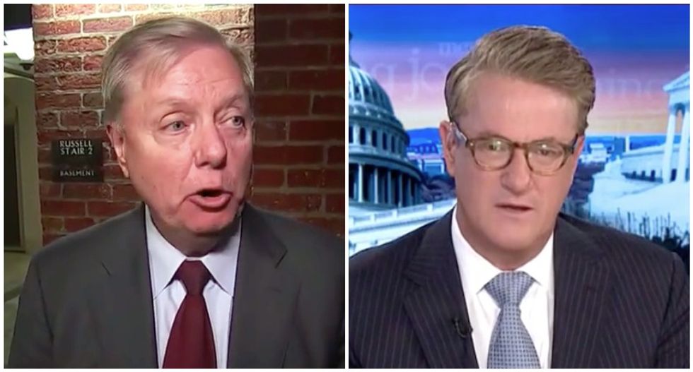 MSNBC's Morning Joe shreds Lindsey Graham's 'shameful' defense of Trump's Iran briefing