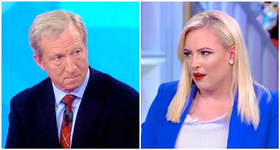 Meghan McCain flattens Democrat Tom Steyer with surprisingly powerful rant against billionaire candidates
