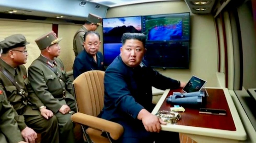 North Korea fires projectiles off eastern coast in third weapons test in eight days