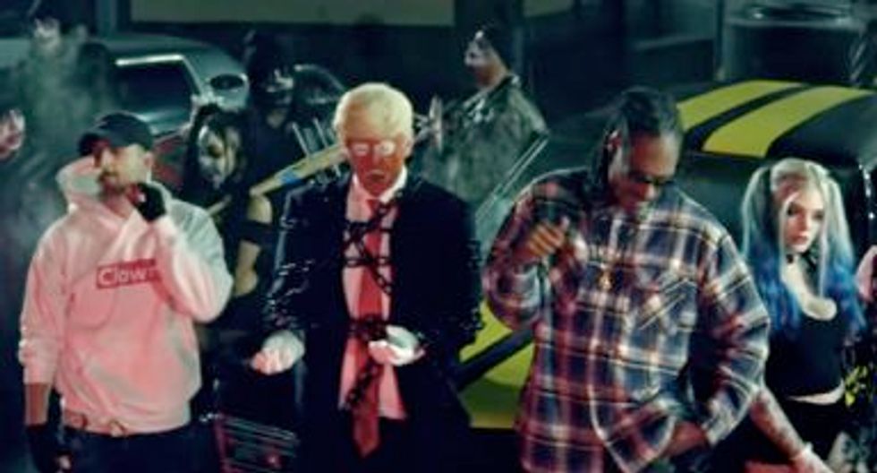 'JUST ANOTHER THUG': Conservatives infuriated after Snoop Dogg shoots a fake Trump in new music video