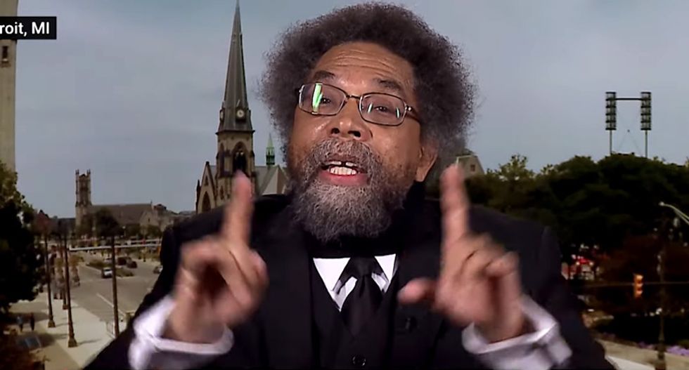 Cornel West: Corporate media’s superficial coverage helped create ‘fascist Frankenstein Trump’