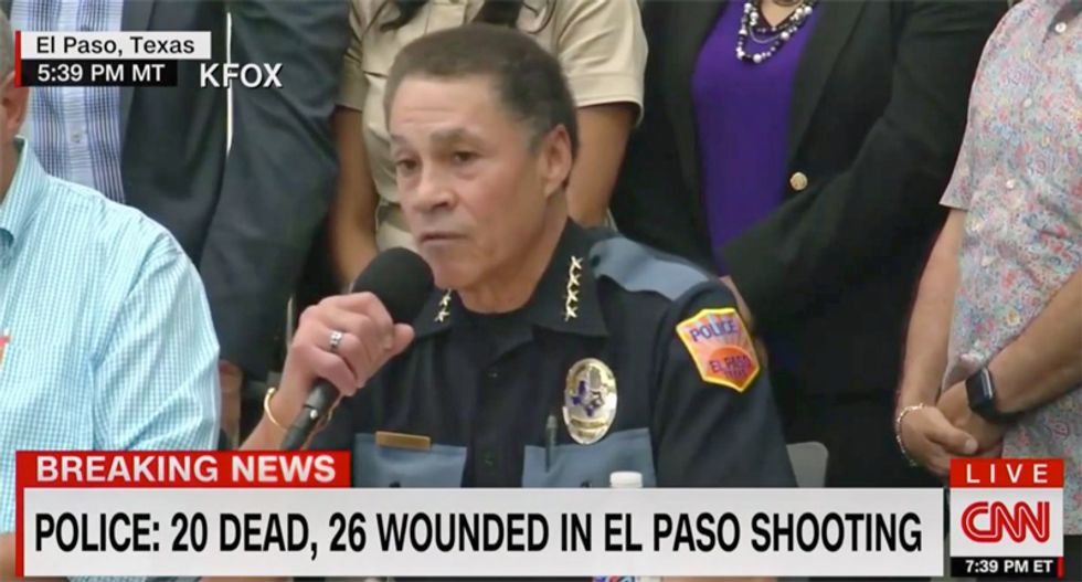 ‘Twenty confirmed fatalities’: Texas officials announce 'nexus' to hate crime in El Paso gun massacre