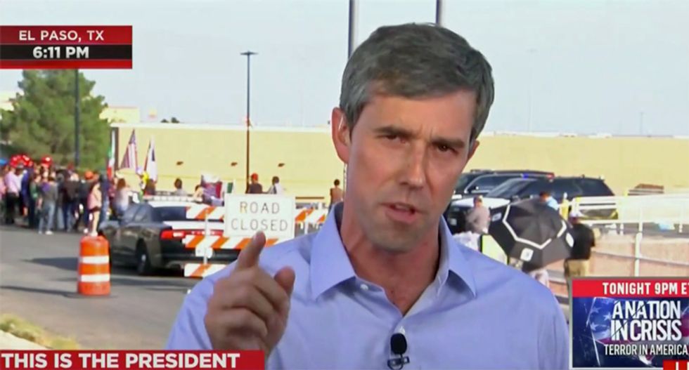 Beto O’Rourke says El Paso shooter did exactly what Trump wanted: ‘No one should be surprised’