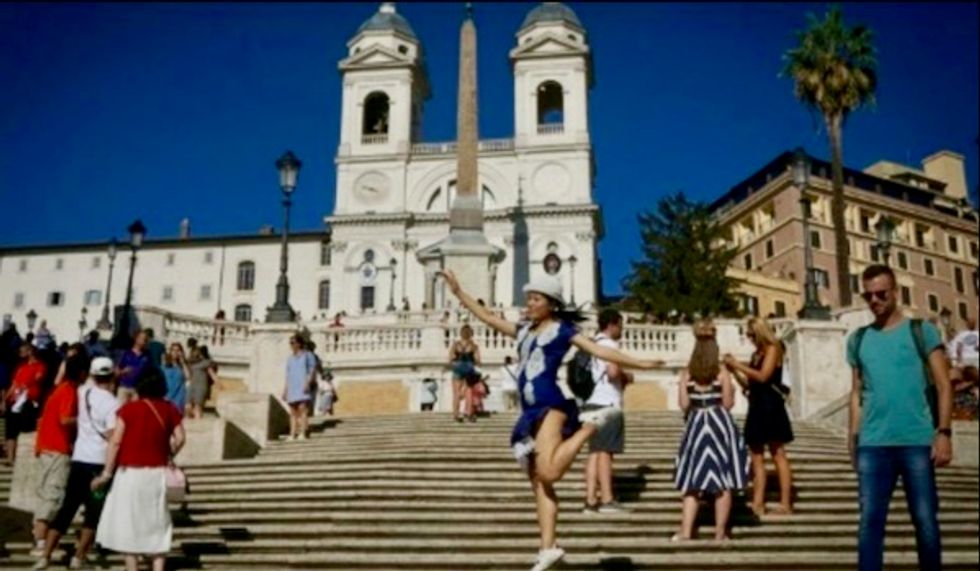 Tourists banned from sitting on Rome's Spanish Steps