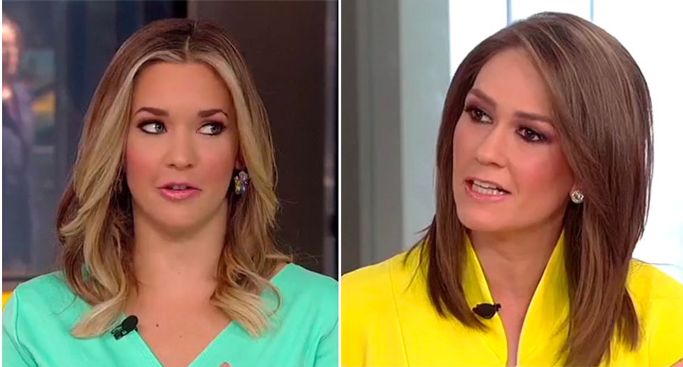 Fox host derails panel's 'no collusion' Trump defense by reminding them of Papadopoulos and Flynn deals