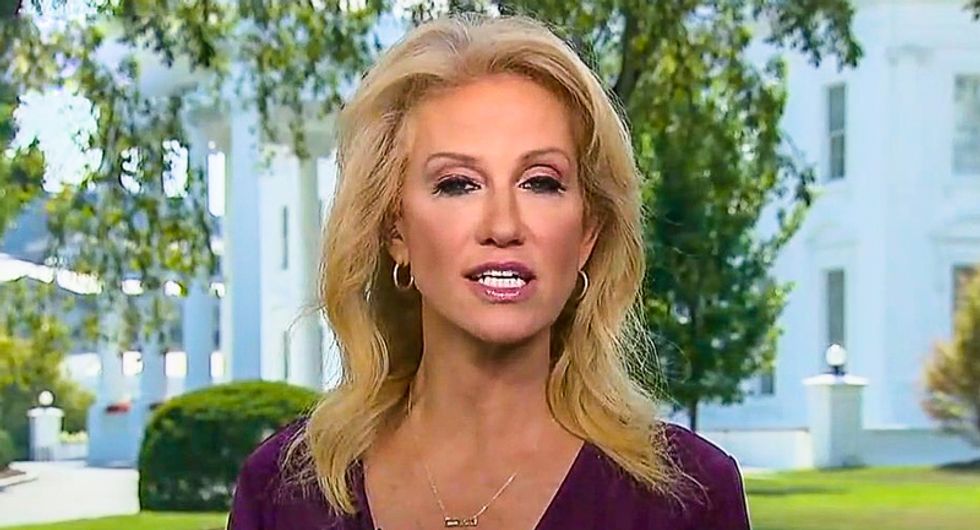 Kellyanne Conway harps on a single word in impeachment testimony in bungled effort to discredit the quid pro quo evidence
