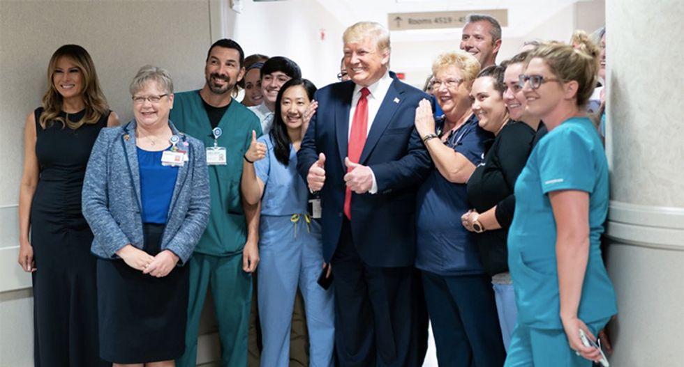 The White House knows Trump's El Paso romp was a 'debacle': report