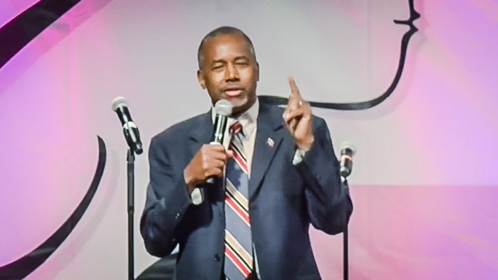 Ben Carson tells anti-choice group: Abortion is like slavery, not ‘an issue of women’s rights’
