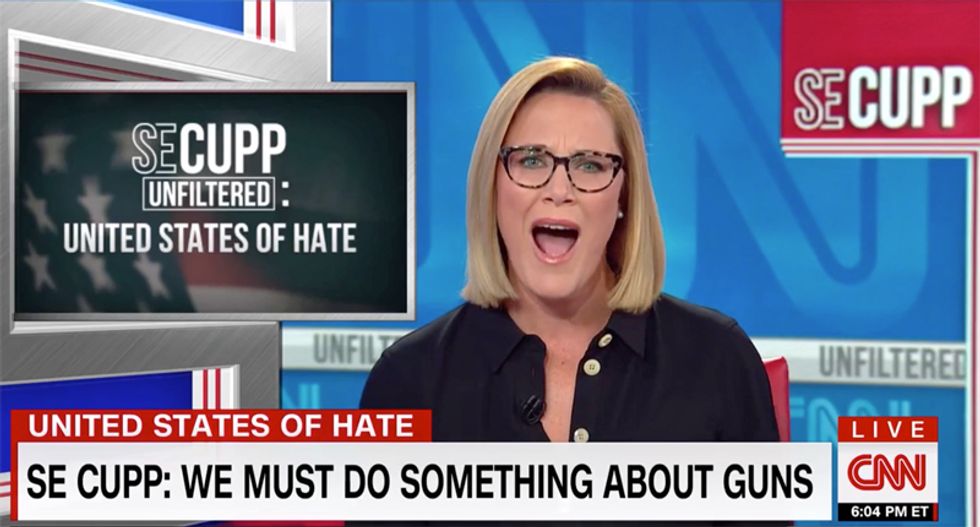 WATCH: Republican S.E. Cupp chokes up on CNN while making an emotional case for gun control
