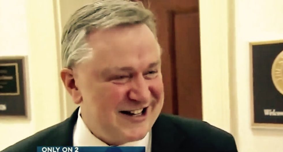 Trump-loving former congressman hauled off in handcuffs for allegedly looting his own charity