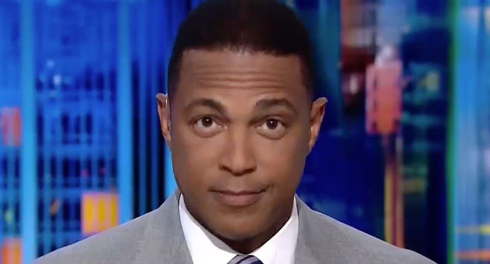 Watch Don Lemon report on the president’s fears of windmills — after Trump bashed CNN