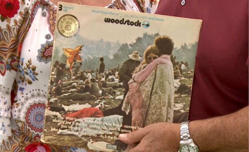 Fifty years after Woodstock, its poster children wax nostalgic for the era of 'peace and love'
