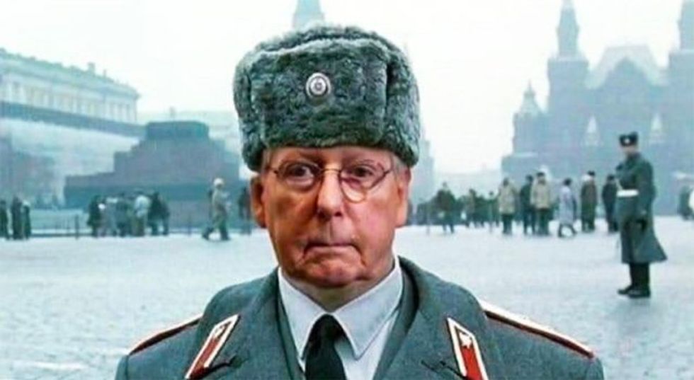 Moscow Mitch McConnell wants a show trial — but smart Democrats won't give him one