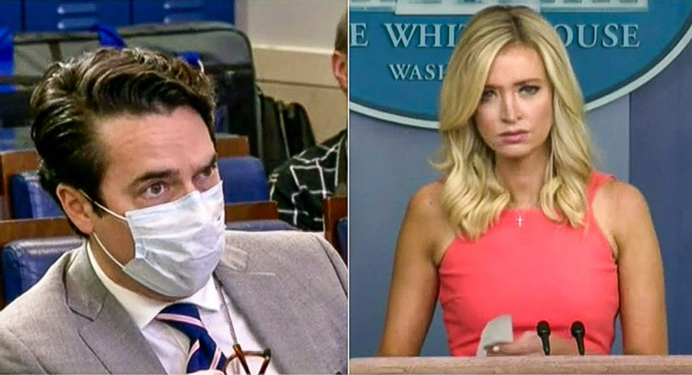 'Absurd': Kayleigh McEnany refuses to say if Trump is happy the South lost the Civil War
