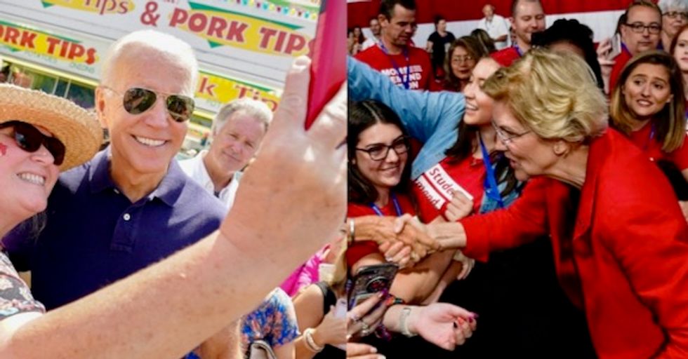 New national poll shows Warren practically tied with Biden – but it’s their approval numbers that are more important