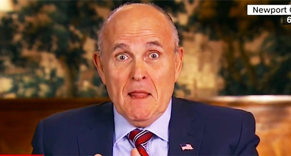 MSNBC guest knocks Rudy Giuliani for saying 'crazy stuff' and watching too much Fox News