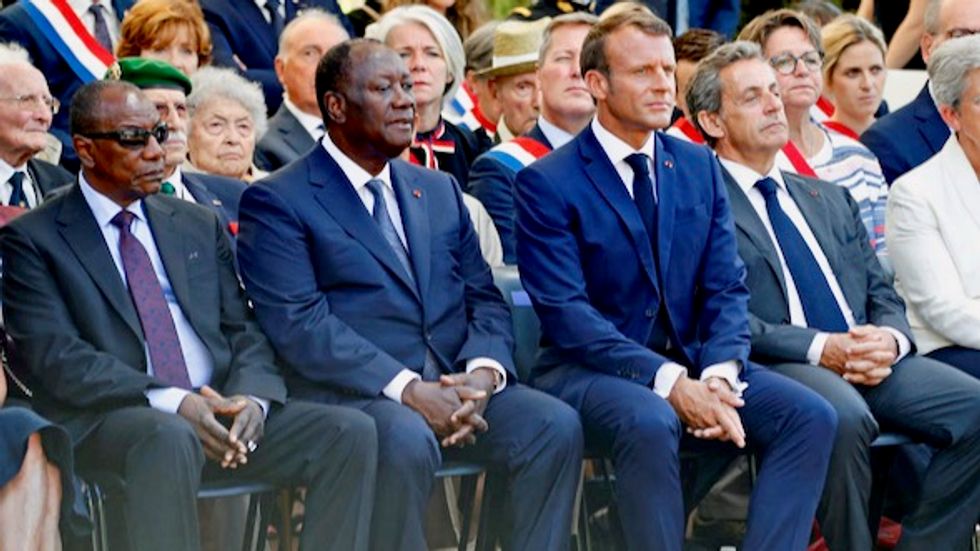 'These men make all of Africa proud': African leaders join Macron at commemoration of WWII landings in Provence