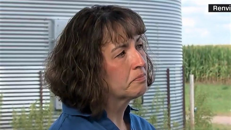 Minnesota farmer tears up while telling CNN how Trump's 'very scary' trade war has harmed her family