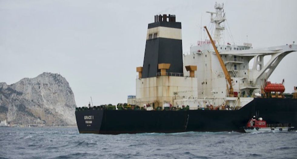 Gibraltar allows Iranian tanker Grace 1 to leave despite US detention request