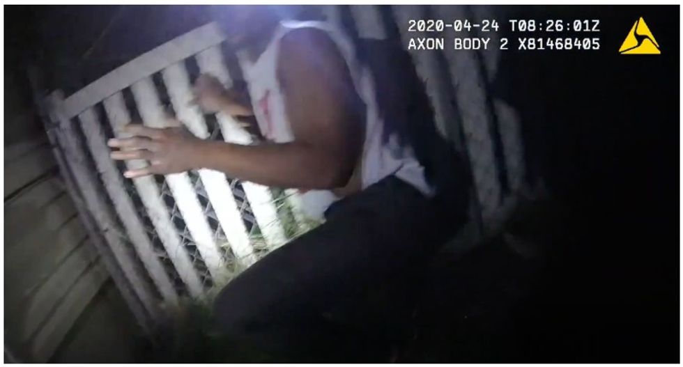 Cops unleash dog on Black man even though he was kneeling with his hands up