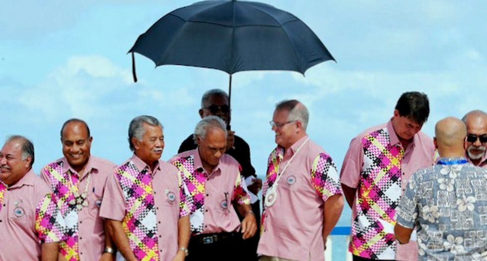 Pacific summit ends in tears as Australia dilutes climate warning, dismaying at-risk islanders