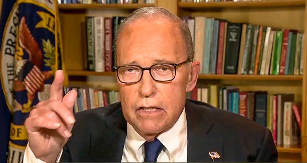 Internet goes wild over 'obviously drunk' Larry Kudlow on FOX: 'He's lying while slurring his words'