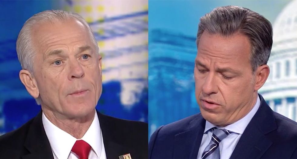 CNN's Jake Tapper confronts Trump adviser Navarro with long list of experts calling him a disaster