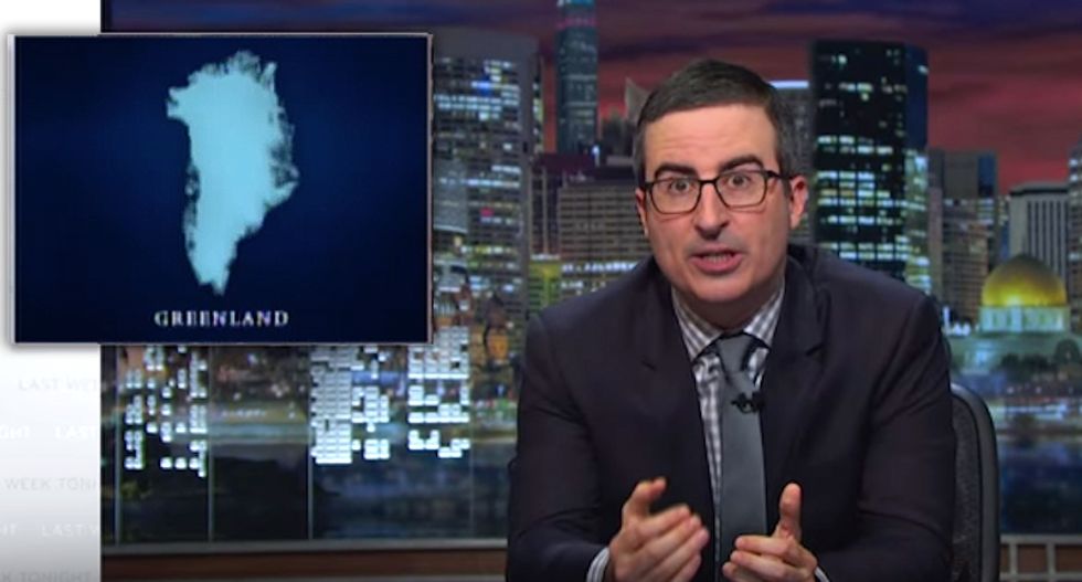 John Oliver cites Donald Trump's final offer for Greenland: '$200 and I'll throw in Don Jr.'
