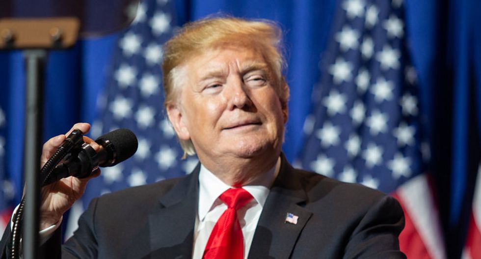 Trump is straight-up bribing GOP senators to back him against impeachment: report