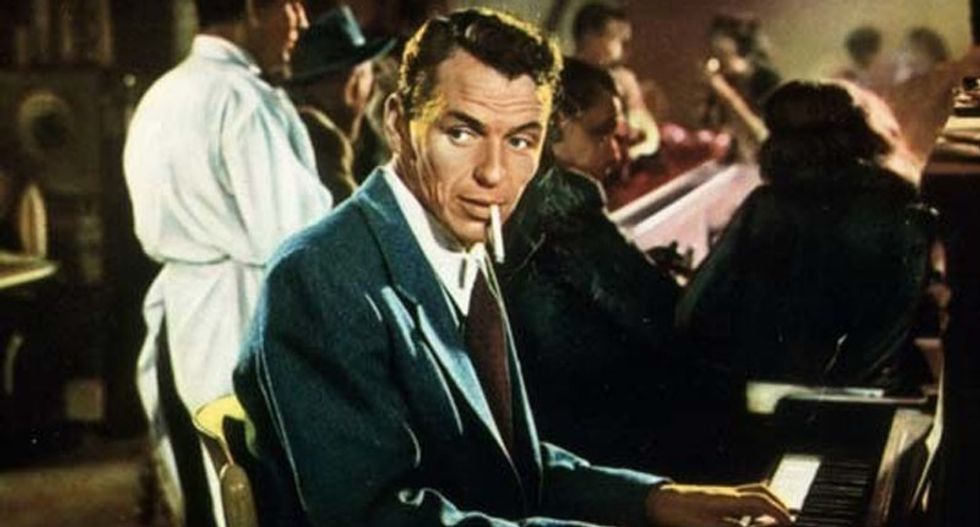 Frank Sinatra's films shattered the postwar myth of the white American male