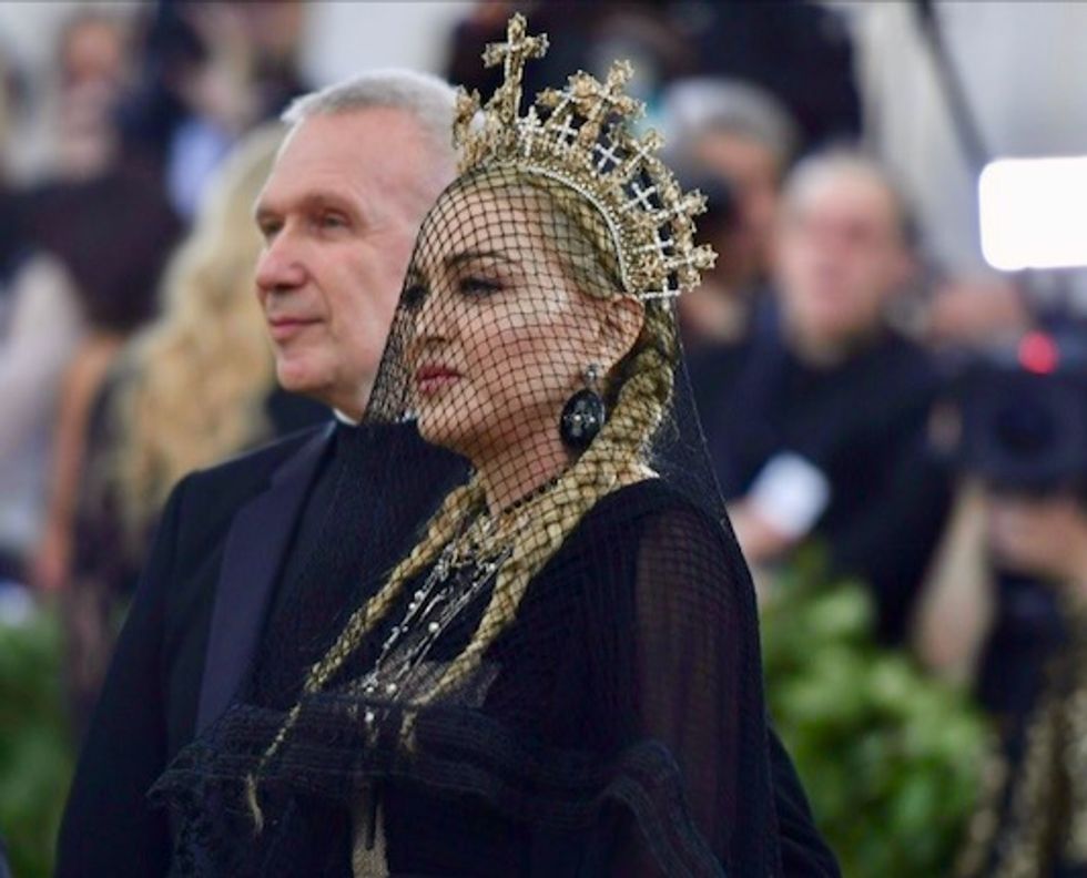 Fashion priestesses get holy at New York Met Gala