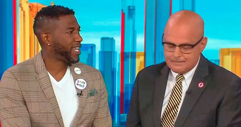 NYC public advocate confronts defender of Eric Garner's killer: 'Stop pretending black folks aren't human'