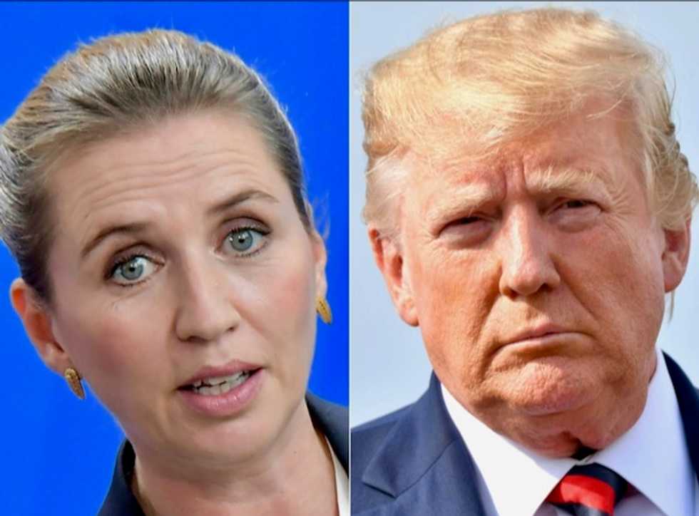 Trump heaps praise on Danish PM he called 'nasty' over Greenland row