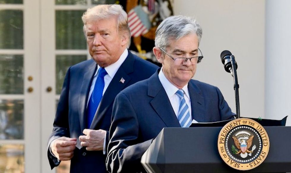 Trump comes publicly unglued again – rages at his own Fed chair for acting ‘like a golfer who can’t putt’