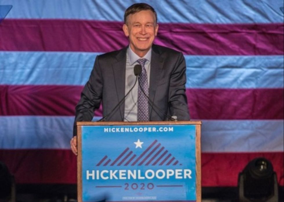 John Hickenlooper is running for US Senate