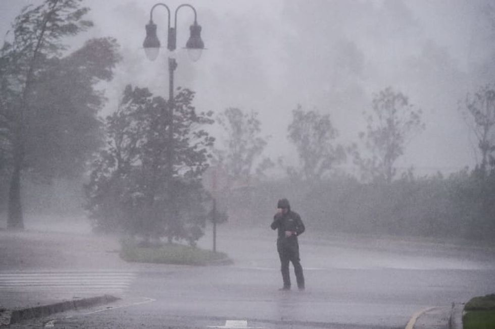 Hurricane Delta roars ashore on storm-battered US southern coast