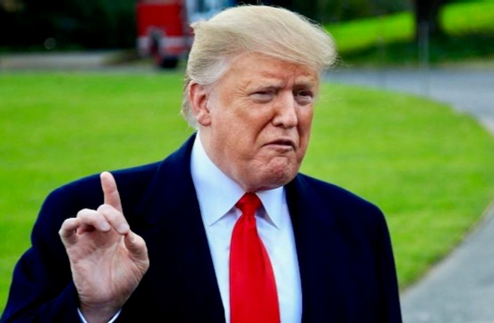 'Presidential harassment': Trump snarls at DNI whistleblower in Twitter freakout