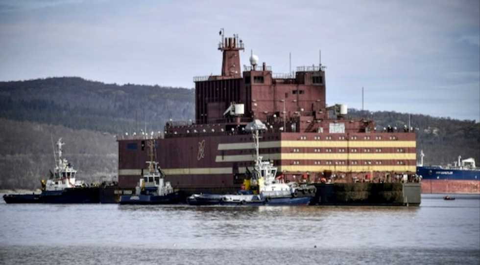 Russia launches floating nuclear reactor in Arctic despite warnings
