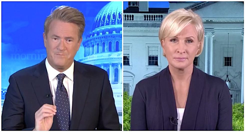 Trump is going off the rails because he fears prosecution if he loses re-election: MSNBC’s Morning Joe and Mika