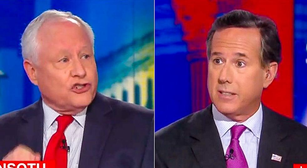 'That's total nonsense': Bill Kristol punches Santorum right between the eyes on Trump's failing trade policy