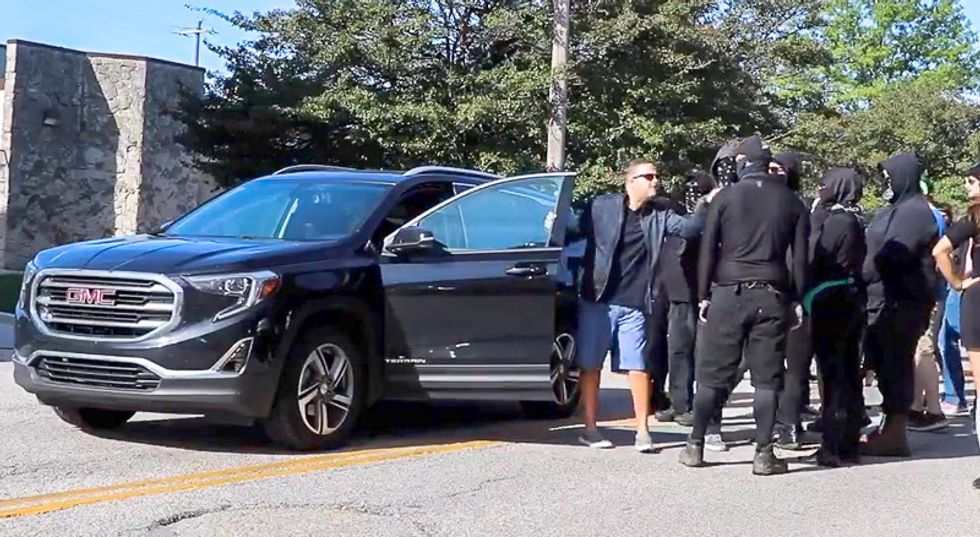 Indiana man drives SUV into group of anti-fascist protesters: 'His level of anger was very extreme'