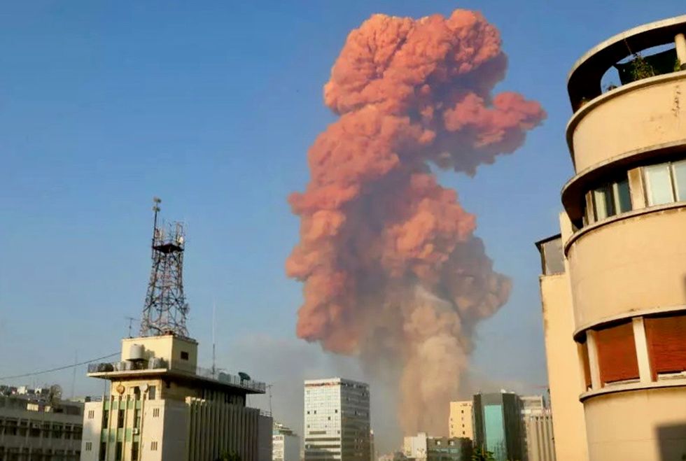 Pentagon officials bewildered by Trump's claim Beirut explosion was an 'attack'