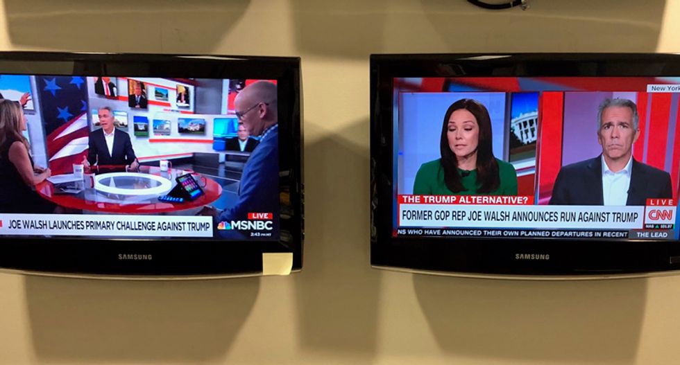 TV-obsessed president will not be happy his GOP rival did ‘live’ interviews on CNN and MSNBC — at the same time