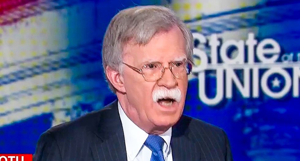 John Bolton snaps at Jake Tapper over Iran deal: 'We're not going it alone -- we have the support of Israel'