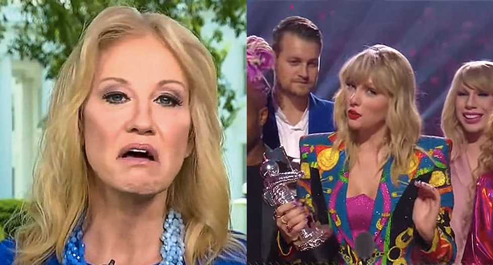 Kellyanne Conway attacks Taylor Swift on live TV — then horribly garbles her new song